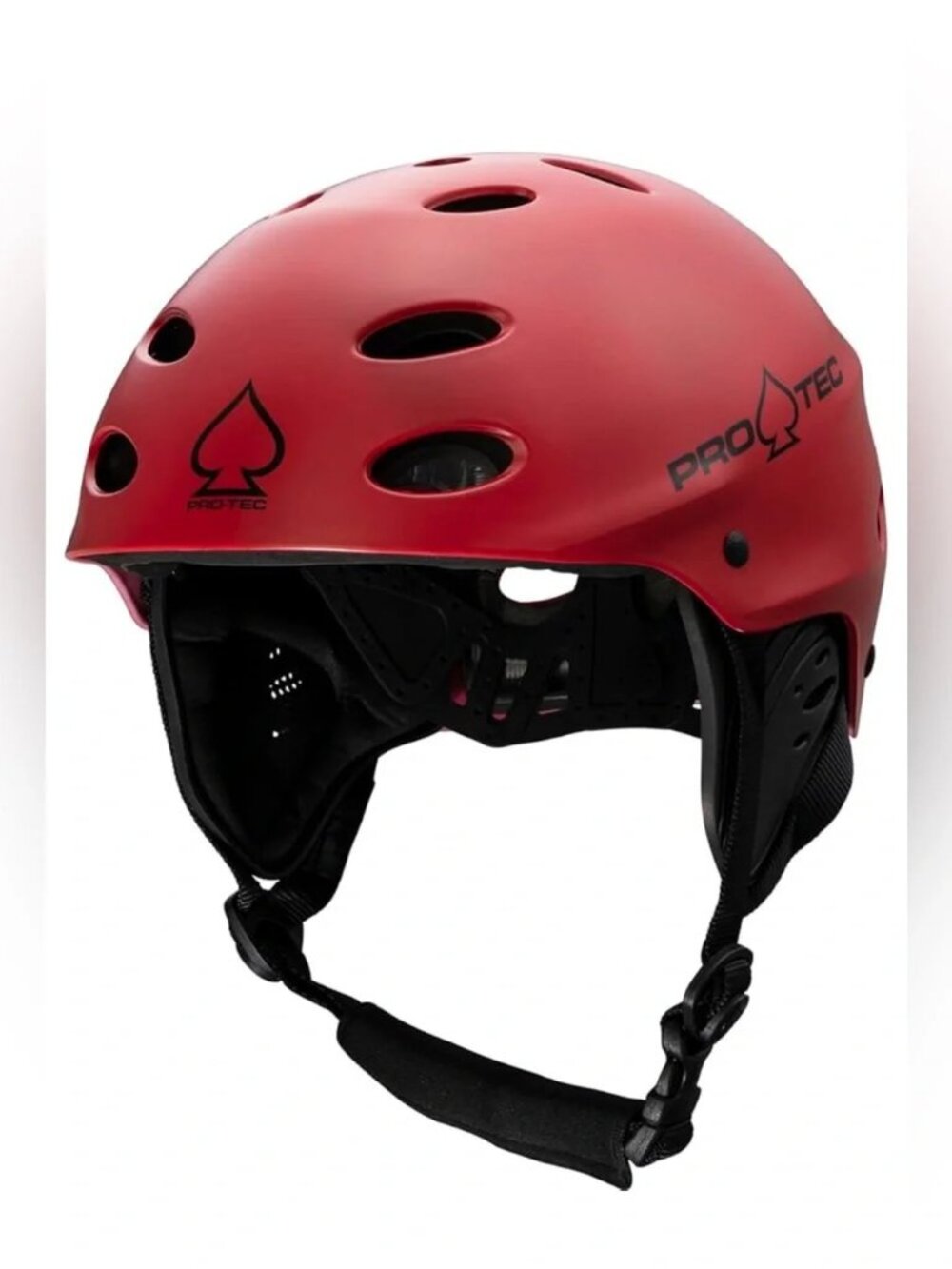 Pro-Tec Ace Wake Helmet Red Wakeboarding Kayaking Kite Surfing ~58cm (Med)